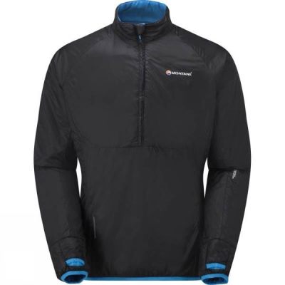 Chaquetas Montane Fireball Verso Pull-On Hombre Negras - Chile UBJ573496